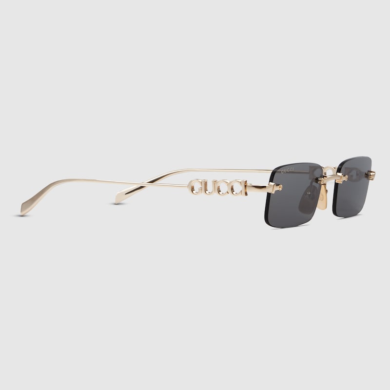 Rectangular frame sunglasses - Image 3